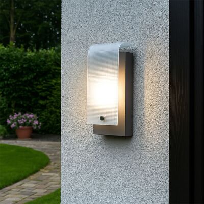 EGLO - 78136 - Metallo argentato - LED 3,7 W - Applique esterna EGLO - 78136 - Metallo argentato - LED 3,7 W - Applique esterna