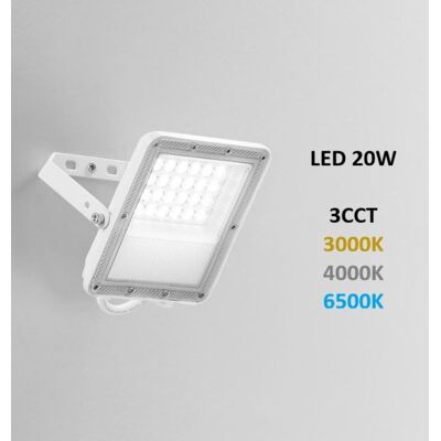 Intec Faro Proiettore Per Esterno A Led 20w 3cct Bianco Esus Fan Europe Intec Faro Proiettore Per Esterno A Led 20w 3cct Bianco Esus Fan Europe