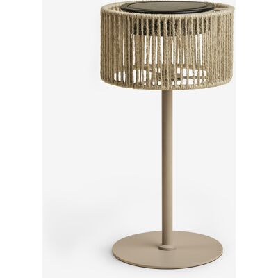 SKLUM Lampada Da Tavolo Solare Led Wireless Per Esterni In Ferro E Corda Intrecciata Krabi SKLUM Lampada Da Tavolo Solare Led Wireless Per Esterni In Ferro E Corda Intrecciata Krabi