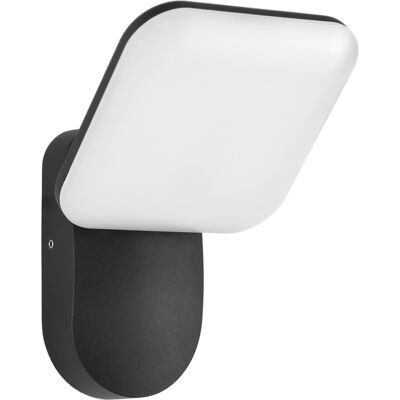 ITALUX Applique Esterna Nera Moderna Led 12w 3000k ITALUX Applique Esterna Nera Moderna Led 12w 3000k