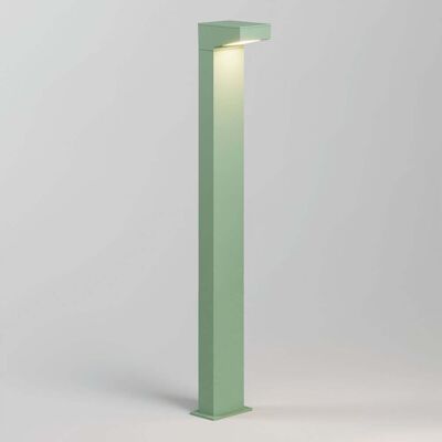 ZAFFERANO Forward Paletto Luminoso Asimmetrico 13x15x90 Cm In Alluminio Salvia, 13w, Led 3000k, Ip65 Per Illuminazione Giardini E Percorsi Pedonali Esterni ZAFFERANO Forward Paletto Luminoso Asimmetrico 13x15x90 Cm In Alluminio Salvia, 13w, Led 3000k, Ip65 Per Illuminazione Giardini E Percorsi Pedonali Esterni