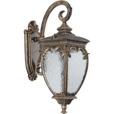 MAYTONI Fleur Applique Esterna Ip44 Marrone E27 Vetro MAYTONI Fleur Applique Esterna Ip44 Marrone E27 Vetro