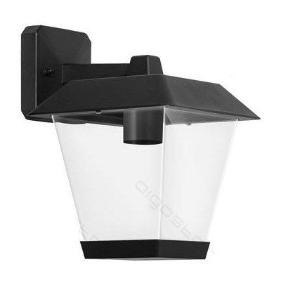 AIGOSTAR Lampada Da Muro Applique Da Giardino Lanterna E27 Esterno Ip44 Nero AIGOSTAR Lampada Da Muro Applique Da Giardino Lanterna E27 Esterno Ip44 Nero