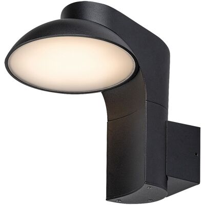 RABALUX Applique Esterna Nera Orientabile Led 12w 3000k Ip54 RABALUX Applique Esterna Nera Orientabile Led 12w 3000k Ip54