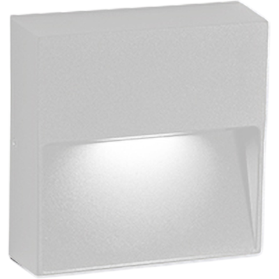 ZAFFERANO Bottom Lampada Da Parete Led 4.5w 3000k Ip54 In Alluminio Verniciato Bianco Opaco - Design Compatto E Moderno Per Illuminazione Outdoor E Indoor ZAFFERANO Bottom Lampada Da Parete Led 4.5w 3000k Ip54 In Alluminio Verniciato Bianco Opaco - Design Compatto E Moderno Per Illuminazione Outdoor E Indoor