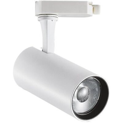 IDEAL LUX Faretto Moderno Fox 1 Luce Led Integrato Bianco Metallo IDEAL LUX Faretto Moderno Fox 1 Luce Led Integrato Bianco Metallo