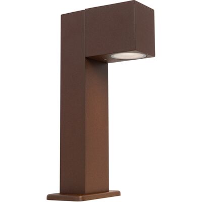 QAZQA Palo Da Terrazza Baleno - Industriale - Alluminio,vetro - Ruggine - Oblungo Max. 1 X Watt - QAZQA Palo Da Terrazza Baleno - Industriale - Alluminio,vetro - Ruggine - Oblungo Max. 1 X Watt -