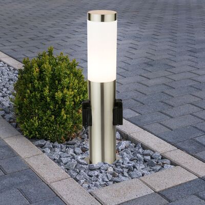 ETC-SHOP - LED7W-Inox-IP44 - Inox - IP44 - Lampada esterna ETC-SHOP - LED7W-Inox-IP44 - Inox - IP44 - Lampada esterna