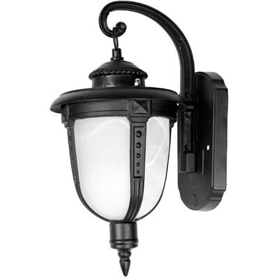 BES Lampada Parete Lanterna Esterno Giardino Applique Muro Vintage Nera 60w E27 A3-s BES Lampada Parete Lanterna Esterno Giardino Applique Muro Vintage Nera 60w E27 A3-s