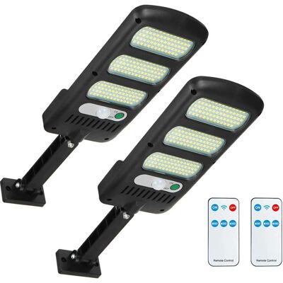 FORTUNEVILLE Luci Solari Da Esterno, Set Di 2 Luci Di Sicurezza A Led Per Esterni Con Rilevatore Di Movimento, Regolabili A 180°, Impermeabili, Per Pareti Esterne, Giardino, Vialetto, Portico FORTUNEVILLE Luci Solari Da Esterno, Set Di 2 Luci Di Sicurezza A Led Per Esterni Con Rilevatore Di Movimento, Regolabili A 180°, Impermeabili, Per Pareti Esterne, Giardino, Vialetto, Portico