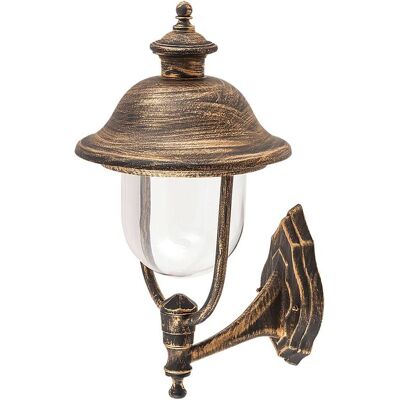 Applique Esterna Rabalux New York - Oro Antico - E27 - 100W - IP44 Applique Esterna Rabalux New York - Oro Antico - E27 - 100W - IP44