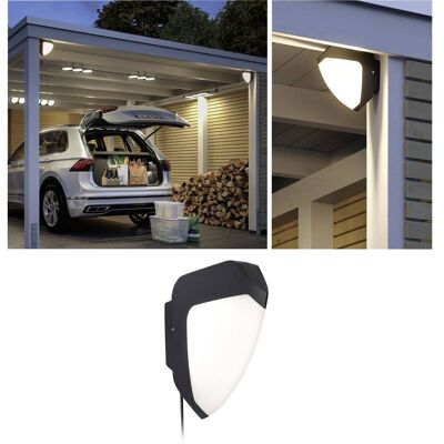 Paulmann 94519 Ikosea Sistema Di Illuminazione Per Carport Park + Light 5.6 W Bianco Caldo Antracite Paulmann 94519 Ikosea Sistema Di Illuminazione Per Carport Park + Light 5.6 W Bianco Caldo Antracite