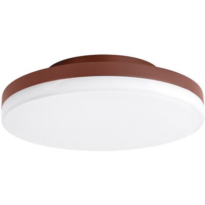 GEA LUCE Plafoniera Gpl362 Rotonda In Alluminio Marrone - 24w Led Cct Selezionabile 3000k/4000k Ip65 - Gealuce Per Esterni GEA LUCE Plafoniera Gpl362 Rotonda In Alluminio Marrone - 24w Led Cct Selezionabile 3000k/4000k Ip65 - Gealuce Per Esterni