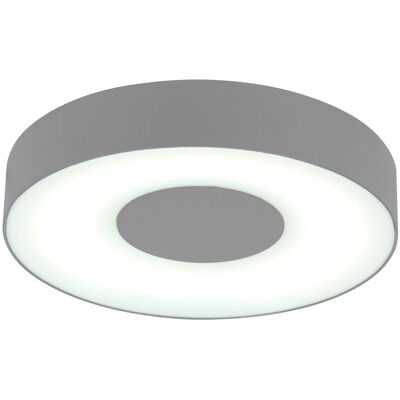 Lutec Ublo Lampada Da Esterno A Led Integrato 16.5 W, Grigio Chiaro, 26.3 X H 4.5 Cm - Lutec Ublo Lampada Da Esterno A Led Integrato 16.5 W, Grigio Chiaro, 26.3 X H 4.5 Cm -