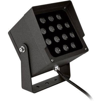 GEA LUCE Ges2234 Proiettore Cct Led 3000-4000-6500k 1470-1650-890lm 31w Grigio Antracite Con Staffa GEA LUCE Ges2234 Proiettore Cct Led 3000-4000-6500k 1470-1650-890lm 31w Grigio Antracite Con Staffa