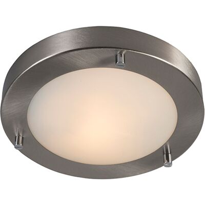 QAZQA Lampada da Soffitto Yuma in Acciaio - Moderna, Dimmerabile, 18cm QAZQA Lampada da Soffitto Yuma in Acciaio - Moderna, Dimmerabile, 18cm