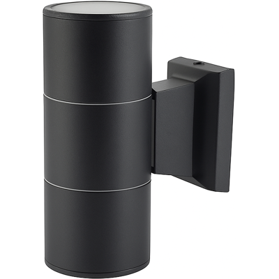 UNIVERSO Applique Da Esterno Ip65 In Alluminio Per Lampadina Gu10 (non Incluse) – Doppio Fascio Di Luce Up & Down – Design Moderno Da Parete Per Giardino, Terrazzo, Balcone - Color: Nero UNIVERSO Applique Da Esterno Ip65 In Alluminio Per Lampadina Gu10 (non Incluse) – Doppio Fascio Di Luce Up & Down – Design Moderno Da Parete Per Giardino, Terrazzo, Balcone - Color: Nero