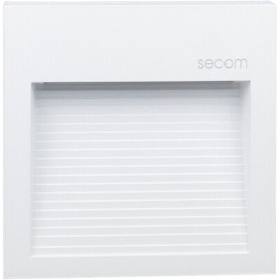 SECOM Applique A Led Quadrata Trido Maxi 6 W 200 Lm Ip65 12x12x1.8cm 40 SECOM Applique A Led Quadrata Trido Maxi 6 W 200 Lm Ip65 12x12x1.8cm 40
