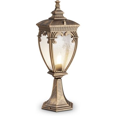 MAYTONI Fleur Paletto Luce Esterno E27 Ip44 Bronzo 48cm MAYTONI Fleur Paletto Luce Esterno E27 Ip44 Bronzo 48cm