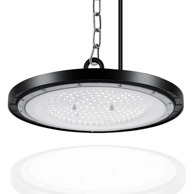 AIGOSTAR Campana Led Faro Ufo Industriale 100w 10000lm Ip65 Luce Naturale AIGOSTAR Campana Led Faro Ufo Industriale 100w 10000lm Ip65 Luce Naturale