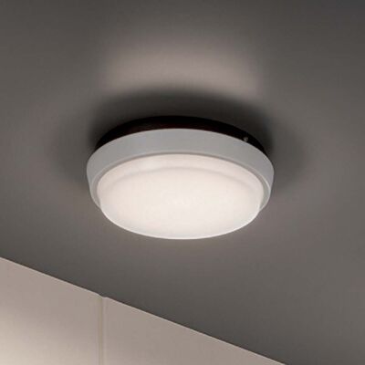 ZAFFERANO Alu Lampada Da Parete O Soffitto Led 10w 3000k Ip54 Rotonda Diametro 17.5cm Colore Bianco Opaco - Illuminazione Outdoor E Indoor Di Design ZAFFERANO Alu Lampada Da Parete O Soffitto Led 10w 3000k Ip54 Rotonda Diametro 17.5cm Colore Bianco Opaco - Illuminazione Outdoor E Indoor Di Design