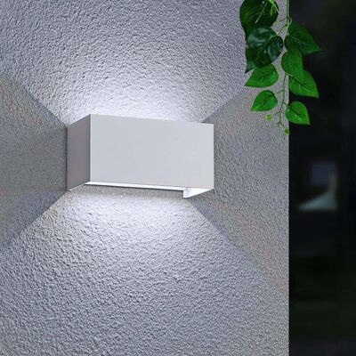 UNIVERSO Applique Bianco A Led Da Esterno E Interno 24w, Fascio Luminoso Regolabile, 2000 Lumen, Ip65 Impermeabile, Lampada Da Parete In Alluminio, Per Giardino, Balcone, Terrazza - Colore Della Luce: Luce Fre UNIVERSO Applique Bianco A Led Da Esterno E Interno 24w, Fascio Luminoso Regolabile, 2000 Lumen, Ip65 Impermeabile, Lampada Da Parete In Alluminio, Per Giardino, Balcone, Terrazza - Colore Della Luce: Luce Fre
