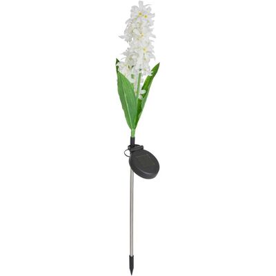 ATMOSPHERA Faro Da Esterno A Energia Solare Fleur H75cm Bianco - Créateur D'Intérieur ATMOSPHERA Faro Da Esterno A Energia Solare Fleur H75cm Bianco - Créateur D'Intérieur