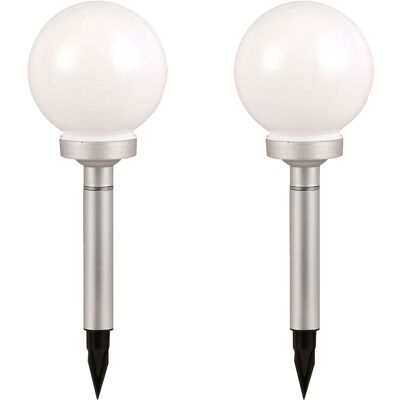 ETC-SHOP - Ball Solar Light - 2 LED - IP44 - Lampada esterna ETC-SHOP - Ball Solar Light - 2 LED - IP44 - Lampada esterna