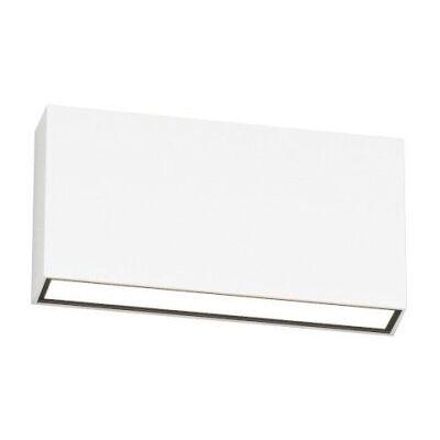 TOP-LIGHT Madrid Applique Biemissione 18cm Bianco Led Cct 3000 4000k 10w 620lm Ip65 TOP-LIGHT Madrid Applique Biemissione 18cm Bianco Led Cct 3000 4000k 10w 620lm Ip65