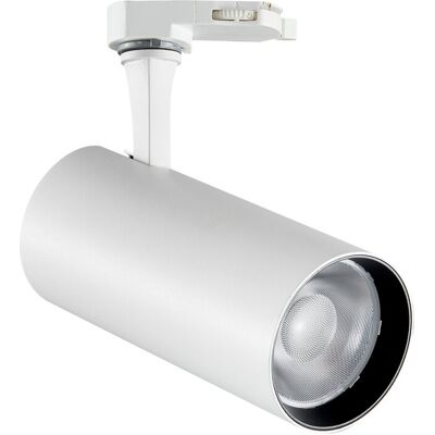 IDEAL LUX Faretto Moderno Fox 1 Luce Led Integrato Bianco Metallo IDEAL LUX Faretto Moderno Fox 1 Luce Led Integrato Bianco Metallo