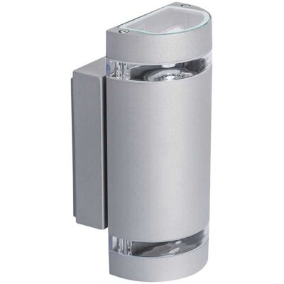 EGLO Applicazione Murale Esterna – Aluminio Grigio Ip44 – Doppio Raggio – 235 Mm EGLO Applicazione Murale Esterna – Aluminio Grigio Ip44 – Doppio Raggio – 235 Mm