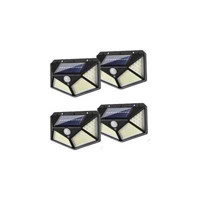 OEM Set Di 4 Luci Di Sicurezza Solari Per Esterni – 114 Led, 700 Lm – Rilevatore Di Movimento A 270° – Impermeabili Ip65 – 3 Modalità Di Illuminazione – Crezuo OEM Set Di 4 Luci Di Sicurezza Solari Per Esterni – 114 Led, 700 Lm – Rilevatore Di Movimento A 270° – Impermeabili Ip65 – 3 Modalità Di Illuminazione – Crezuo