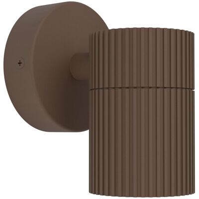 EGLO Applique Esterno Tomelloso Alluminio Ruggine Trasparente 1 Luce Gu10 Ip44 EGLO Applique Esterno Tomelloso Alluminio Ruggine Trasparente 1 Luce Gu10 Ip44