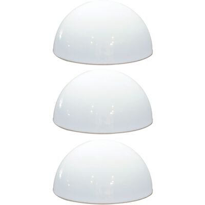 ETC-SHOP - 3-pack solar LED lamps - emisferico - wall-mount - Lights ETC-SHOP - 3-pack solar LED lamps - emisferico - wall-mount - Lights