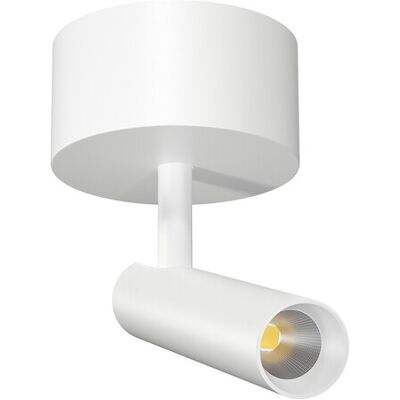 BENEITO FAURE Proiettore Led Da Superficie Alp 4,5w 36º 3000k Bianco Opaco, Faretto D'Accento Per Interni Ad Alta Fedeltà Cromatica Cri90 - Beneito & Faure BENEITO FAURE Proiettore Led Da Superficie Alp 4,5w 36º 3000k Bianco Opaco, Faretto D'Accento Per Interni Ad Alta Fedeltà Cromatica Cri90 - Beneito & Faure