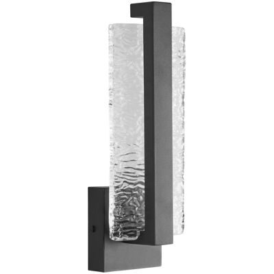BELIANI Lampada Da Parete Led Da Esterno In Metallo Nero Stile Tradizionale Yantra BELIANI Lampada Da Parete Led Da Esterno In Metallo Nero Stile Tradizionale Yantra