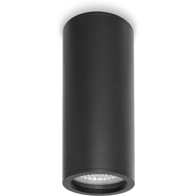 ITALUX Plafoniera Esterna Rima Nera Ip54 Gu10 1 Luce ITALUX Plafoniera Esterna Rima Nera Ip54 Gu10 1 Luce