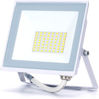 AIGOSTAR Faro Proiettore Led Slim 30w Bianco Da Esterno Ip65 Bianco Freddo 6500k AIGOSTAR Faro Proiettore Led Slim 30w Bianco Da Esterno Ip65 Bianco Freddo 6500k