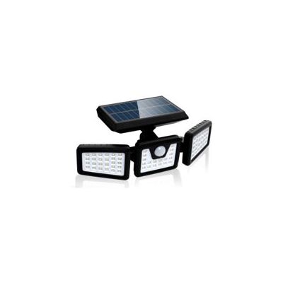 OEM Faro Di Sicurezza Solare Con Sensore Di Movimento, Potente Faretto Da Parete Per Esterni Con 3 Teste, 550 Lm - Crezuo OEM Faro Di Sicurezza Solare Con Sensore Di Movimento, Potente Faretto Da Parete Per Esterni Con 3 Teste, 550 Lm - Crezuo