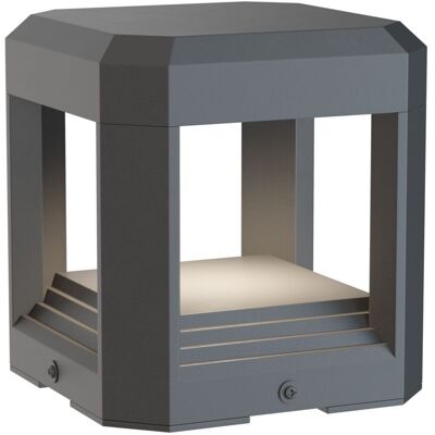 MAYTONI Paletto Led Royalmile 13w 3000k Ip65 Grigio MAYTONI Paletto Led Royalmile 13w 3000k Ip65 Grigio