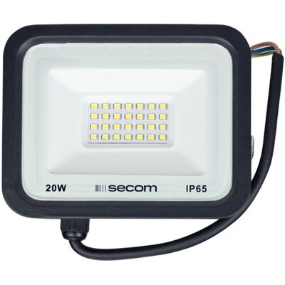 SECOM Proiettore A Led Tenkos2 20 W, 1600 Lm, Ip65, 14 X 3 X 11 Cm, 600 SECOM Proiettore A Led Tenkos2 20 W, 1600 Lm, Ip65, 14 X 3 X 11 Cm, 600