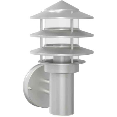 HELLOSHOP26 Applique Da Esterno 15,5 X 15,5 X 28 Cm Resistente Alle Intemperie Design Moderno Acciaio Inox Argento 020056547 HELLOSHOP26 Applique Da Esterno 15,5 X 15,5 X 28 Cm Resistente Alle Intemperie Design Moderno Acciaio Inox Argento 020056547
