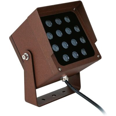 GEA LUCE Proiettore Led 31w Ges2235 Orientabile Con Tecnologia Cct 3000k/4000k/6500k, Struttura In Alluminio Pressofuso Marrone - Gealuce GEA LUCE Proiettore Led 31w Ges2235 Orientabile Con Tecnologia Cct 3000k/4000k/6500k, Struttura In Alluminio Pressofuso Marrone - Gealuce