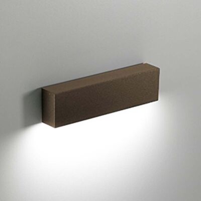 ZAFFERANO Slat Lampada Da Parete Applique Led 4w Ip65 3000k 470lm In Alluminio Colore Corten Per Illuminazione Design Interni Ed Esterni Linea Slat ZAFFERANO Slat Lampada Da Parete Applique Led 4w Ip65 3000k 470lm In Alluminio Colore Corten Per Illuminazione Design Interni Ed Esterni Linea Slat