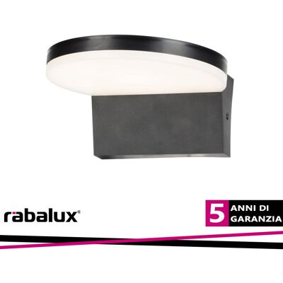 RABALUX Applique Esterna Led 9w Ip54 Nera Cct Batida RABALUX Applique Esterna Led 9w Ip54 Nera Cct Batida