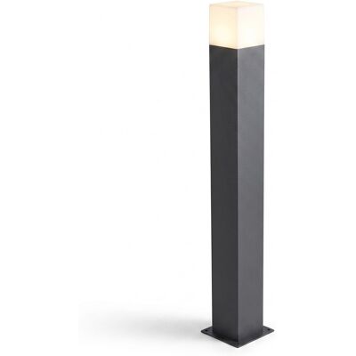 UNIVERSO Lampioncino Da Giardino E27 Nero 74 Cm Paletto Luce Esterno Moderno Per Vialetti E Ingressi Attacco E27 Alluminio Diffusore Opaco Ip44 UNIVERSO Lampioncino Da Giardino E27 Nero 74 Cm Paletto Luce Esterno Moderno Per Vialetti E Ingressi Attacco E27 Alluminio Diffusore Opaco Ip44