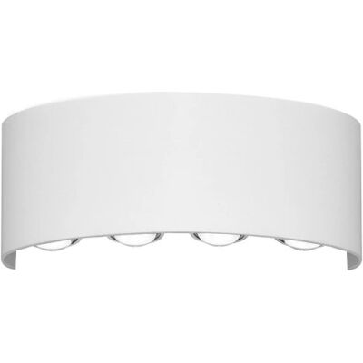 ITALUX Lampada Da Parete A Led A Montaggio Superficiale 8w Ortelo Owl-6650-4-wh-3k ITALUX Lampada Da Parete A Led A Montaggio Superficiale 8w Ortelo Owl-6650-4-wh-3k