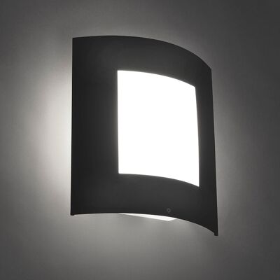 QAZQA - Lampada da Parete Emmerald - Esterno, Acciaio inossidabile, Moderna - IP44 QAZQA - Lampada da Parete Emmerald - Esterno, Acciaio inossidabile, Moderna - IP44