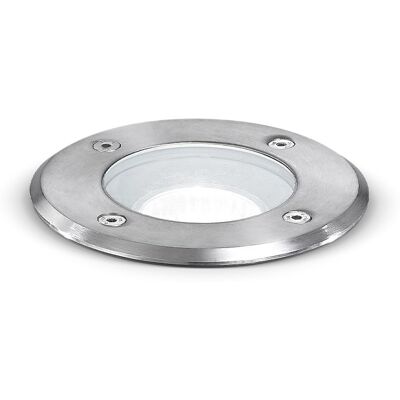 GEA LUCE Ges260 Segnapassi Tondo In Acciaio Alluminio E Vetro 1 Luce Attacco Gx53 GEA LUCE Ges260 Segnapassi Tondo In Acciaio Alluminio E Vetro 1 Luce Attacco Gx53