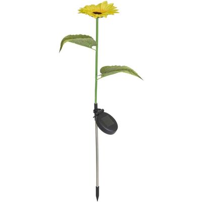 ATMOSPHERA Faro Da Esterno A Energia Solare Fleur H75cm Bianco - Créateur D'Intérieur ATMOSPHERA Faro Da Esterno A Energia Solare Fleur H75cm Bianco - Créateur D'Intérieur